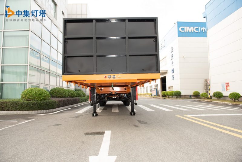 13.6M flatbed with air suspension with tri-axle for Saudi Arabia－Stand Weight