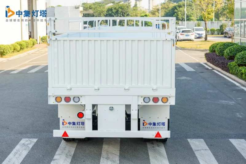 3 Axles Side Wall Semi Trailer for Africa