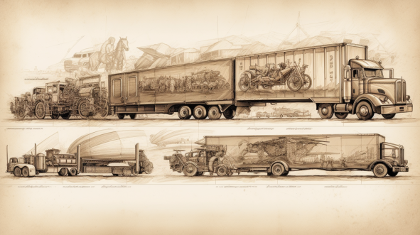 semi trailer history