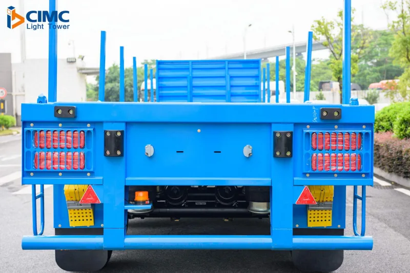 Flatbed Trailer for Saudi Arabia