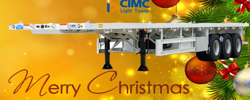 Merry Chrismas--CIMC Flatbed